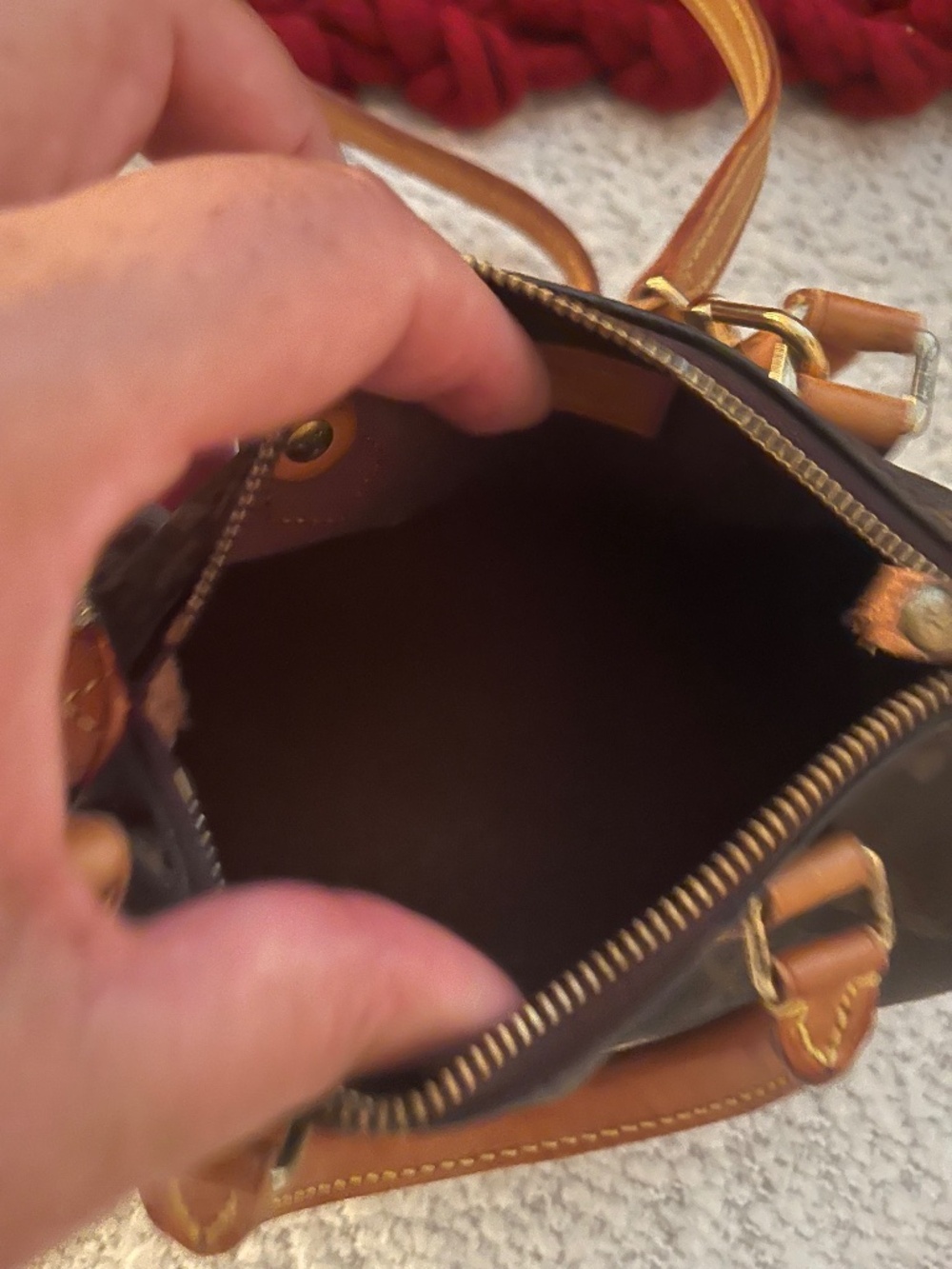 Louis Vuitton Nano Bag with Strap - Picture 14 of 16